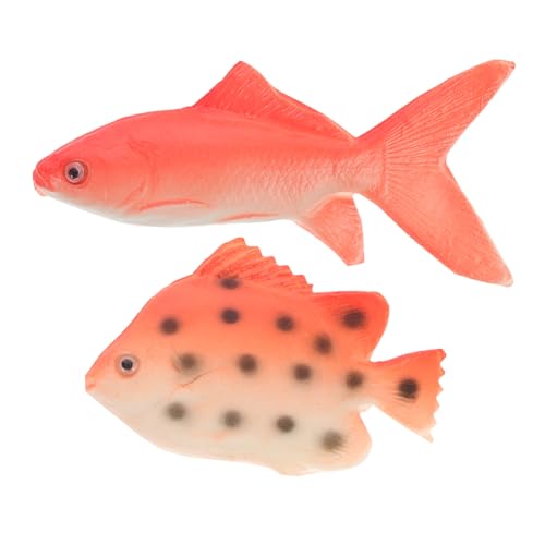 Garneck 2 Stücke Künstliche Aquarium Fische Realistische Künstliche Rote Fische Gefälschte Fische Dekoration Ornament Für Aquarium Tank Display Küche Decor Garneck 2 Stücke Künstliche Aquarium Fische Realistische Künstliche Rote Fische Gefälschte Fische Dekoration Ornament Für Aquarium Tank Display Küche Decor von Garneck