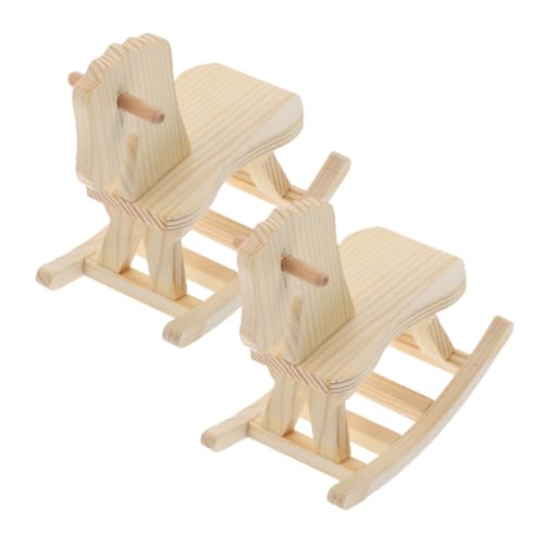 Garneck 2 Stücke Montagemodellspielzeug Mini Pferd lehrreich Figur Bausätze Vorschulspielzeug Schaukelpferd aus Holz Holzbearbeitungs-Projektkits für Holzpferd hölzern Khaki Garneck 2 Stücke Montagemodellspielzeug Mini Pferd lehrreich Figur Bausätze Vorschulspielzeug Schaukelpferd aus Holz Holzbearbeitungs-Projektkits für Holzpferd hölzern Khaki von Garneck
