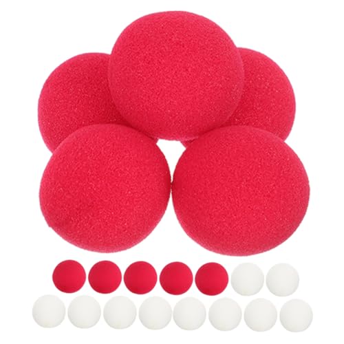 Garneck 20 Stück Clown-Nasen-Requisite Clown-Kostüm Clownsspielzeug rote Zirkusclownnase Clown-Make-up-Kit Spielzeugschlange Ernie-Kostüm Clown- lustige Maske Gru Nase Schwamm Garneck 20 Stück Clown-Nasen-Requisite Clown-Kostüm Clownsspielzeug rote Zirkusclownnase Clown-Make-up-Kit Spielzeugschlange Ernie-Kostüm Clown- lustige Maske Gru Nase Schwamm von Garneck