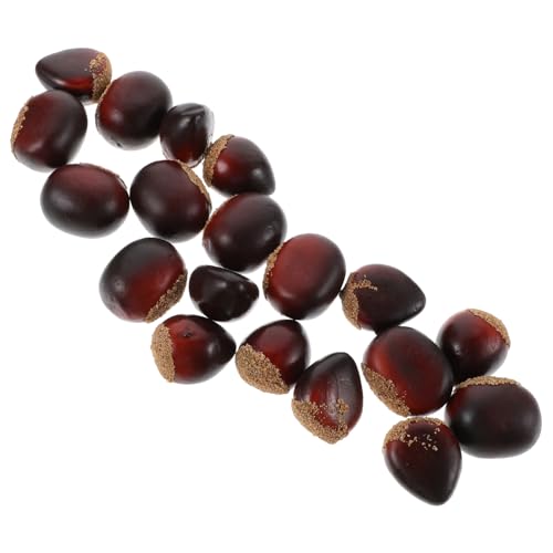 Garneck 20 Stück Gefälschte Fruchtrequisiten Simulationsmutter Lebensechte Künstliche Eichel Künstliche Kastanie Deko Weihnachten Gefälschte Essensrequisite Hochdruck-polyethylen Garneck 20 Stück Gefälschte Fruchtrequisiten Simulationsmutter Lebensechte Künstliche Eichel Künstliche Kastanie Deko Weihnachten Gefälschte Essensrequisite Hochdruck-polyethylen von Garneck