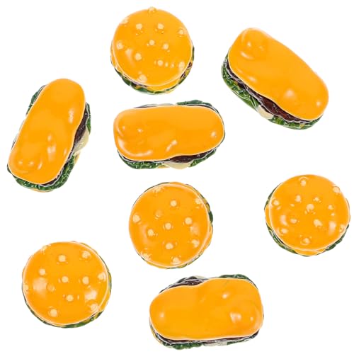 Garneck 20 Stück Gefälschte Hamburger Requisiten Burger Miniatur Lebensmittel Mini Hamburger Miniatur Burger Lebensmittel Imitation Mini Hamburger Requisiten Verzierungen von Garneck