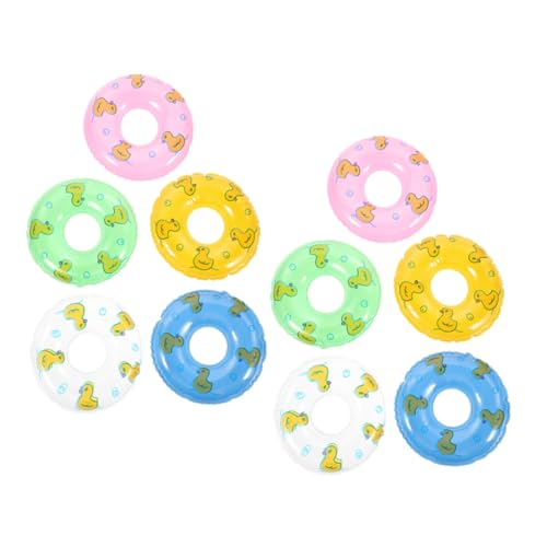 Garneck 20 Stück Kleine Entenschwimmring -Ornamente Kinderbadspielzeug Schwimmspielzeug Kleine Schwimmer Schwebend babybadewanne Schwimmring-Stütze Badewanne PVC Garneck 20 Stück Kleine Entenschwimmring -Ornamente Kinderbadspielzeug Schwimmspielzeug Kleine Schwimmer Schwebend babybadewanne Schwimmring-Stütze Badewanne PVC von Garneck