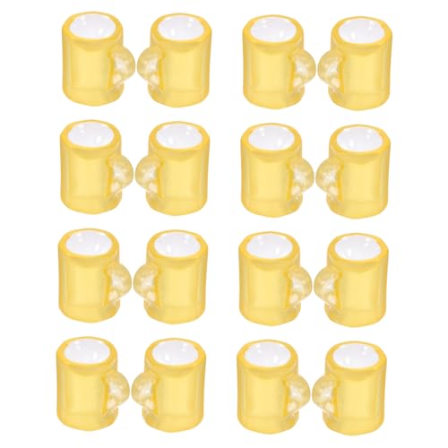 Garneck 20 Stück Mini-Bierkrug Puppenhaus-miniaturen Mini-puppenhauszubehör Puppenhaus-Miniatur-szenenmodell Miniatur-bastelzubehör Miniatur-puppenhausdekorationen Miniaturszene Gelb Harz Garneck 20 Stück Mini-Bierkrug Puppenhaus-miniaturen Mini-puppenhauszubehör Puppenhaus-Miniatur-szenenmodell Miniatur-bastelzubehör Miniatur-puppenhausdekorationen Miniaturszene Gelb Harz von Garneck