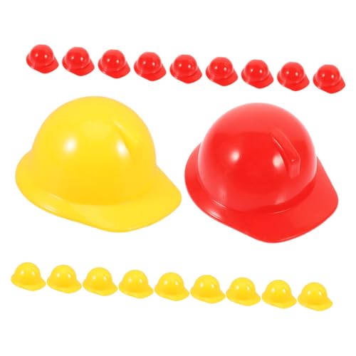 Garneck 20 Stück Mini-Helm Mini-Schutzhelme Schutzhelme für Bauhut für Partyhüte für Spielzeugschutzhelme für Erwachsene BAU Hüte Baumütze für Kleinkinder Plastik Garneck 20 Stück Mini-Helm Mini-Schutzhelme Schutzhelme für Bauhut für Partyhüte für Spielzeugschutzhelme für Erwachsene BAU Hüte Baumütze für Kleinkinder Plastik von Garneck