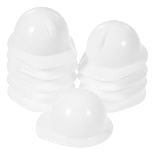 Garneck 20 Stück Mini-Hut Baumütze Für Puppenhauszubehör Zubehör Für Puppenhäuser Party Konstruktion Kindermütze Miniatur-bauhut Winzige Baukappe Mini-bauhelme Klein Plastik Weiß Garneck 20 Stück Mini-Hut Baumütze Für Puppenhauszubehör Zubehör Für Puppenhäuser Party Konstruktion Kindermütze Miniatur-bauhut Winzige Baukappe Mini-bauhelme Klein Plastik Weiß von Garneck
