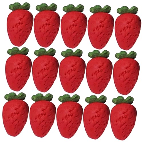 Garneck 20 Stück Mini Künstliche Erdbeeren Realistische Früchte für Puppenhaus Dekoration Lebensnahe Simulation für DIY Projekte und Tischdekoration Garneck 20 Stück Mini Künstliche Erdbeeren Realistische Früchte für Puppenhaus Dekoration Lebensnahe Simulation für DIY Projekte und Tischdekoration von Garneck