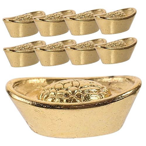 Garneck 20 Stück Modell Ornamente DIY Miniaturbarren Mini Zubehör Miniatur Puppe Kleine Weihnachten Kleine Mini Spielzeuge Miniaturen LED Dekorationen Barren Dekore von Garneck