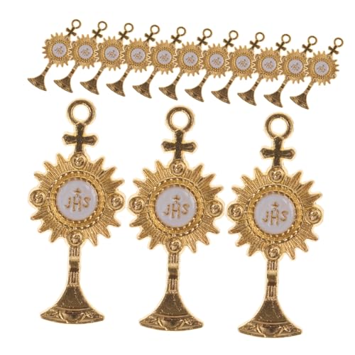 Garneck 20 Stück Party katholisch Heilige Lichtaufsätze Bibel-Kuchen-Deckel erste Topper dekoration weihnachten deko Kirchendekor Kirchenaufsätze Kirchenornamente Legierung Golden Garneck 20 Stück Party katholisch Heilige Lichtaufsätze Bibel-Kuchen-Deckel erste Topper dekoration weihnachten deko Kirchendekor Kirchenaufsätze Kirchenornamente Legierung Golden von Garneck