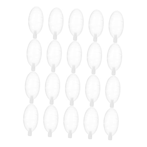 Garneck 20 Stück -Pfeife für Partypfeifen transparenter Quietscher Hundespielzeug Quietscher Ersatz Quietscher für Krachmacherspielzeug für Plastik von Garneck
