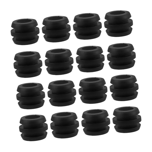 Garneck 20 Stück Teiliges Foosball Tischfußball Gummipuffer Foosball Tisch Stangenlager Langlebige Elastische Kicker Ersatzteile für Einfache Montage Kompatibel mit Vielen Modellen von Garneck