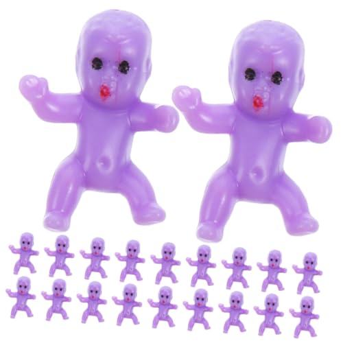 Garneck 20 Stück Teiliges Mini Plastik Babypuppen Figuren Pastell Shower Deko für Babyparty Eiswürfel Spiel Gastgeschenke Kleine Puppenfiguren Niedliche Mini Babies von Garneck