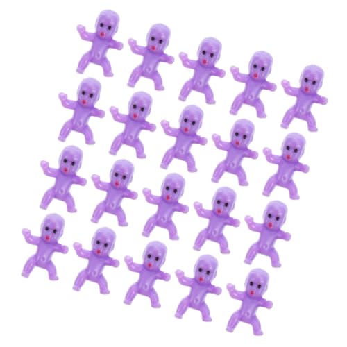 Garneck 20 Stück Teiliges Mini Plastikbabys in Verschiedenen Posen Niedliche Figuren als Partydeko und Gastgeschenke Hübsche Mini Babies für Shower Spiele und Kreative DIY Dekoration von Garneck