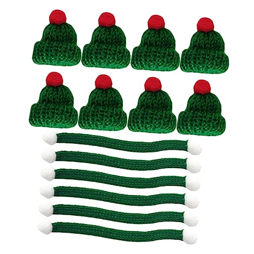 Garneck 20 Stück Teiliges Set Mini Weihnachtsmützen und Schals DIY Weihnachtsdeko für Bastelprojekte Mützen und Schals für Kreative Bastelideen Garneck 20 Stück Teiliges Set Mini Weihnachtsmützen und Schals DIY Weihnachtsdeko für Bastelprojekte Mützen und Schals für Kreative Bastelideen von Garneck