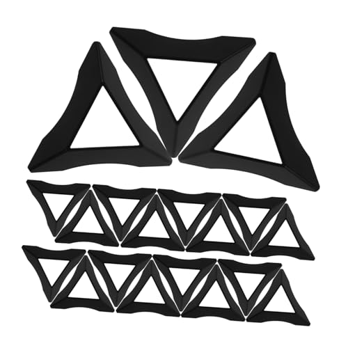 Garneck 20 Stück Würfelsockel Weiß Aufbewahrungswürfel Puzzle Displayhalter Displaysockel Löser Dreieckige Würfelständer Sockel Korb Quadratische Behälter Displayständer Würfel von Garneck
