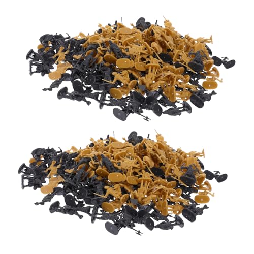 Garneck 200 Stück Teiliges Mini Soldaten Modellset Detailreiche Mittelalterliche Krieger Figuren aus Vielseitig als Dekoration und Sammelfiguren für Erwachsene Geeignet von Garneck