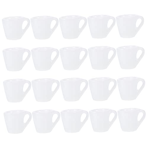 Garneck 20Stücke Kaffeetassen Für Puppenhaus Exquisite Mini Tassen Aus Hochwertigem Material Für Kreative Küchen Spielzeuge Und Puppenhaus Dekorationen Garneck 20Stücke Kaffeetassen Für Puppenhaus Exquisite Mini Tassen Aus Hochwertigem Material Für Kreative Küchen Spielzeuge Und Puppenhaus Dekorationen von Garneck