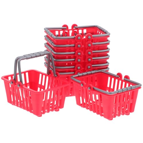 Garneck 20Stücke Mini Einkaufskorb Für Teiliges Aus Stabilem Rollenspiele Spielzeugkorb Für Alter Von Jahren Für Kaufladen Garneck 20Stücke Mini Einkaufskorb Für Teiliges Aus Stabilem Rollenspiele Spielzeugkorb Für Alter Von Jahren Für Kaufladen von Garneck