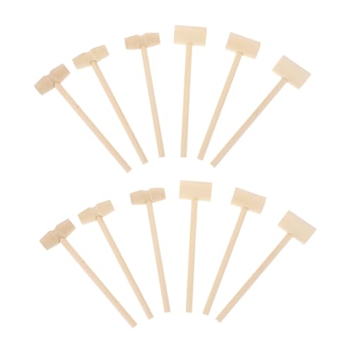 Garneck 20Stücke Mini Holz Hammer Knackhämmer für Meeresfrüchte für Kreative Hämmer Spiele Geruchsneutral und Sicher Verarbeitung Garneck 20Stücke Mini Holz Hammer Knackhämmer für Meeresfrüchte für Kreative Hämmer Spiele Geruchsneutral und Sicher Verarbeitung von Garneck