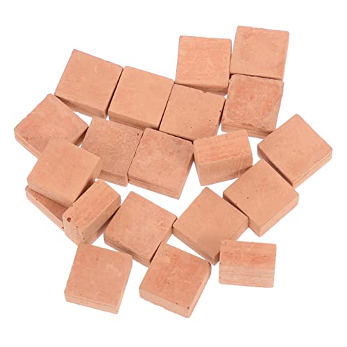 Garneck 20 Stück Miniatur Ziegelsteine für Selbstgemacht Puppenhaus Mikrolandschafts Dekoration Miniatur Wandziegel Keramik Ton für Sandtisch Layouts Kinder Bastelzubehör Garneck 20 Stück Miniatur Ziegelsteine für Selbstgemacht Puppenhaus Mikrolandschafts Dekoration Miniatur Wandziegel Keramik Ton für Sandtisch Layouts Kinder Bastelzubehör von Garneck