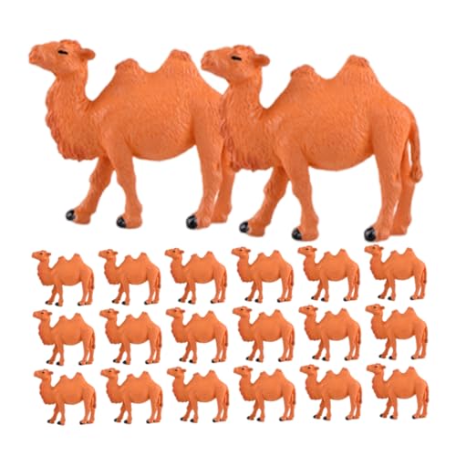 Garneck 20stücke Miniatur-kamelstatuen Winzige Tierfiguren Für Schreibtischdekoration Feengarten-dekor DIY-zubehör Und Garten-Ornamente von Garneck