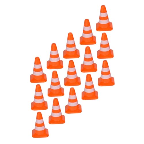 Garneck 21 Stück Verkehrszeichen- Baustraßenkegel Simulation Verkehrszeichen Party Straßensperre Spielzeugkegel Zapfen kleine Sicherheitskegel Abs Orange Garneck 21 Stück Verkehrszeichen- Baustraßenkegel Simulation Verkehrszeichen Party Straßensperre Spielzeugkegel Zapfen kleine Sicherheitskegel Abs Orange von Garneck