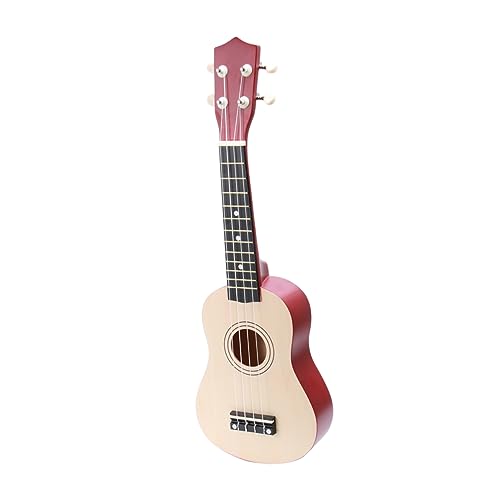 Garneck 21 Ukulele- Gitarreninstrument Simulierte Gitarre Gitarrenspielzeug Musikinstrument Akustikgitarre Im Vintage-Stil Colorful Bambus von Garneck