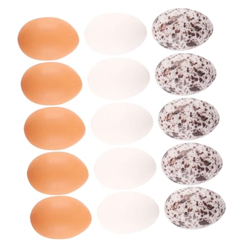 Garneck 24 Stück Mini-Ei-Modell für kinderspielzeug Toys Ei kinderknallzeug Mini-Basteleier Mini-Eier Eierfarbe Ei-Ornamente aus Harz Miniatur-Ei- von Garneck