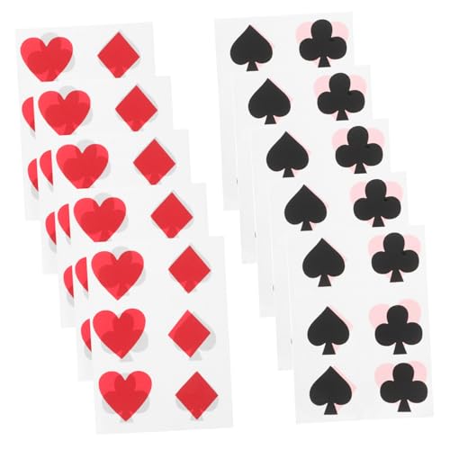 Garneck 24 Stück Tasse Aufkleber wasserdichte Karten Aufkleber Gastgeschenke Patch Aufnähen Aufnäher Zum Aufbügeln Spielkartenordner Kartenaufkleber Nail-Art-Aufkleber PVC Selbstklebend Garneck 24 Stück Tasse Aufkleber wasserdichte Karten Aufkleber Gastgeschenke Patch Aufnähen Aufnäher Zum Aufbügeln Spielkartenordner Kartenaufkleber Nail-Art-Aufkleber PVC Selbstklebend von Garneck