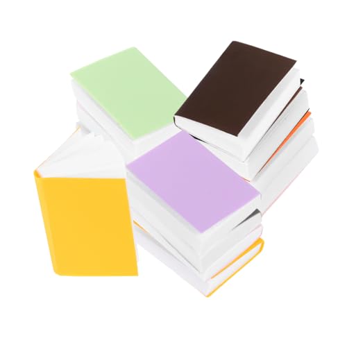 Garneck 24pcs Miniature Dollhouse Books Mini -bücher Für Handwerk Und DIY -Mini -bücher Winzig von Garneck