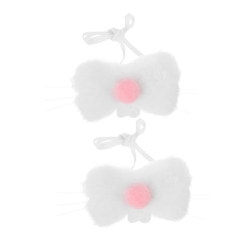 Garneck 2St Hasennase fasching accessoires rollenspiel Hase Cosplay Hasen Nase Kostümideen Osterzubehör Zubehör für weiße Kaninchen Hasen-Kostümzubehör Hasenkostüme Plüsch Garneck 2St Hasennase fasching accessoires rollenspiel Hase Cosplay Hasen Nase Kostümideen Osterzubehör Zubehör für weiße Kaninchen Hasen-Kostümzubehör Hasenkostüme Plüsch von Garneck