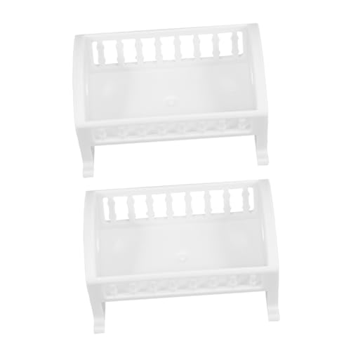 Garneck 2Stücke Babywiege Puppenhaus Möbel Für Babypuppen Einzigartiges Design Vielseitig Einsetzbar Fantasievolles Für Puppenhaus Schlafzimmer Zubehör von Garneck