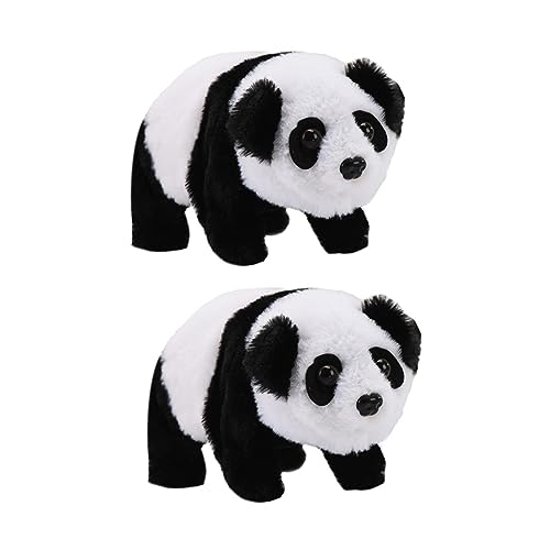 Garneck 2Stücke Elektrisches Panda Interaktives Plüschtier mit Geräuschen und für Lernen Fördert die Motorischen Fähigkeiten und Kreativität Garneck 2Stücke Elektrisches Panda Interaktives Plüschtier mit Geräuschen und für Lernen Fördert die Motorischen Fähigkeiten und Kreativität von Garneck