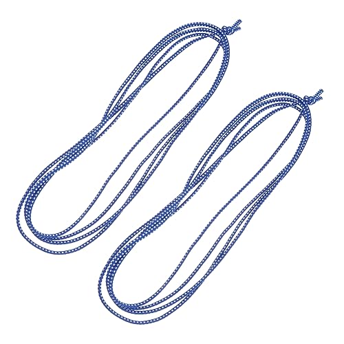 Garneck 2Stücke Gummiband Springseil Für Langlebig Und Sicher Für Outdoor Aktivitäten Fördert Bewegung Und Spaß Im Freien Weiße Farbkombination von Garneck
