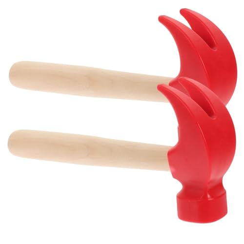 Garneck 2Stücke Hammerspielzeug Kompakte Holzhammer für Kleinkinder Hand Auge Koordination und Motorik für Rollenspiele und Kreative Aktivitäten Garneck 2Stücke Hammerspielzeug Kompakte Holzhammer für Kleinkinder Hand Auge Koordination und Motorik für Rollenspiele und Kreative Aktivitäten von Garneck