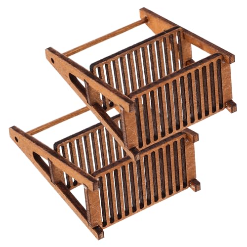 Garneck 2Stücke Holzregal Für Puppenhaus Lagig Für Dekoration Und Spielszene Holzspielzeug Für Kreatives Handwerk Und Küchenzubehör Garneck 2Stücke Holzregal Für Puppenhaus Lagig Für Dekoration Und Spielszene Holzspielzeug Für Kreatives Handwerk Und Küchenzubehör von Garneck