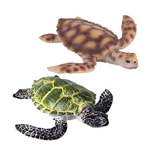 Garneck 2Stücke Schildkrötenmodell Meerestierfiguren für Realistische Meeressimulation Lernspielzeug und Dekorationsartikel für Jungen Garneck 2Stücke Schildkrötenmodell Meerestierfiguren für Realistische Meeressimulation Lernspielzeug und Dekorationsartikel für Jungen von Garneck