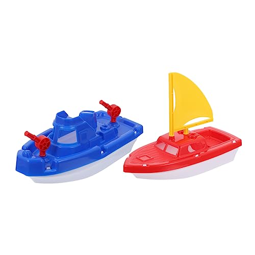 Garneck 2Stücke Teiliges Strandspielzeug Für Segelboot Und Speedboot Aus Umweltfreundlichem Für Sandkasten Und Strandaktivitäten Leicht Und Tragbar von Garneck