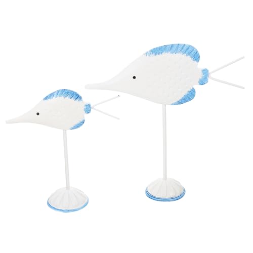 Garneck 2st Mediterrane Fischverzierung Nautisch Aquarium-Ornamente Steigleitung Kleines Aquarium Korallenornament Aquarienschloss Fisch-Ornamente Qualle Weiß Holz Garneck 2st Mediterrane Fischverzierung Nautisch Aquarium-Ornamente Steigleitung Kleines Aquarium Korallenornament Aquarienschloss Fisch-Ornamente Qualle Weiß Holz von Garneck