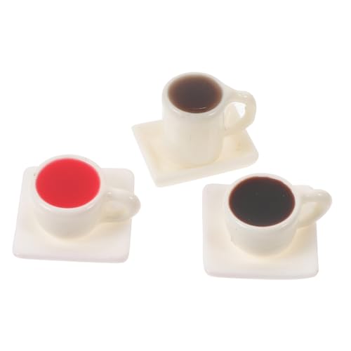 Garneck 3 Sätze Kaffeetassen Teiliges Puppenhaus Zubehör Realistische Kaffeetassen für Dekoration für Rollenspiele und Kreative Gestaltungen Kleinen Garneck 3 Sätze Kaffeetassen Teiliges Puppenhaus Zubehör Realistische Kaffeetassen für Dekoration für Rollenspiele und Kreative Gestaltungen Kleinen von Garneck