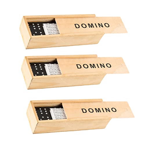 Garneck 3 Sets Dominosteine Bausteine Domino Blöcke Domino Bord Spiele Holz Garneck 3 Sets Dominosteine Bausteine Domino Blöcke Domino Bord Spiele Holz von Garneck