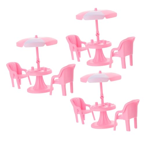 Garneck 3 Sets Puppen Strand Requisiten Mini Hausbedarf Simulations Requisiten Miniatur Strandspielzeug Miniatur Einrichtung Mini Strandspielzeug Simulations Tisch von Garneck