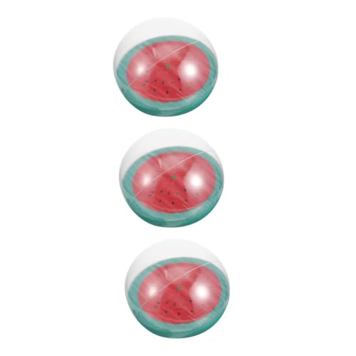 Garneck 3 Stck. Wasserball Aufblasen Wassermelone Strandbälle Masse Für Schwimmbad Für Den Strand Aufblasbare Bälle Für Strand Riese Hochwertiges Umweltschutz-pvc Garneck 3 Stck. Wasserball Aufblasen Wassermelone Strandbälle Masse Für Schwimmbad Für Den Strand Aufblasbare Bälle Für Strand Riese Hochwertiges Umweltschutz-pvc von Garneck