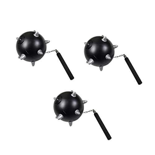 Garneck 3 Stück Aufblasbarer Meteorhammer Hammerspielzeug für Kinderspielzeug kinderinstrumente musikinstrumente für kid toys aufblasbare Hämmer PVC aufblasbar Black von Garneck