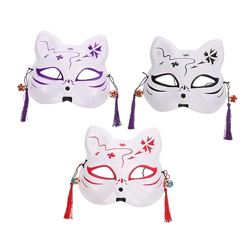 Garneck 3 Stück Dekorative Halbmasken Fuchs Maske für Festivals Partys und Kostüme Wiederverwendbare Cartoon Maske für Unvergessliche Anlässe Garneck 3 Stück Dekorative Halbmasken Fuchs Maske für Festivals Partys und Kostüme Wiederverwendbare Cartoon Maske für Unvergessliche Anlässe von Garneck