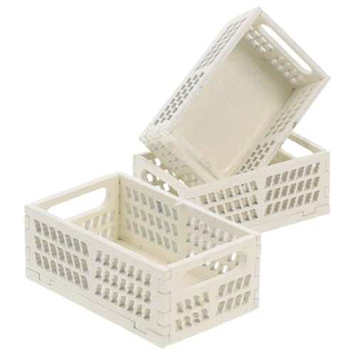 Garneck 3 Stück Holzrahmenspeicherbox Mini-Lebensmittelkorb kleine Puppenhauskiste Puppenhaus-Modellkiste Miniatur-Hauskiste Miniatur-Puppenstubenmöbel Mini-Obstkorb Miniaturkorb Beige Garneck 3 Stück Holzrahmenspeicherbox Mini-Lebensmittelkorb kleine Puppenhauskiste Puppenhaus-Modellkiste Miniatur-Hauskiste Miniatur-Puppenstubenmöbel Mini-Obstkorb Miniaturkorb Beige von Garneck