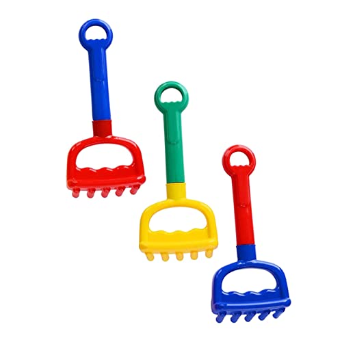 Garneck 3 Stück Kleine Rechenspielzeug Kleinkinder Sandspielzeug im Freien Schaufel Sichter Sand Rake Beach Jungen Strandspielzeug Rechen Strandspielzeug für pp Garneck 3 Stück Kleine Rechenspielzeug Kleinkinder Sandspielzeug im Freien Schaufel Sichter Sand Rake Beach Jungen Strandspielzeug Rechen Strandspielzeug für pp von Garneck