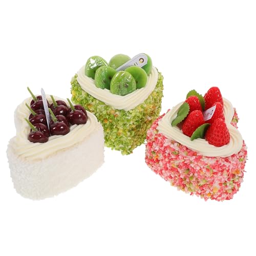Garneck 3 Stück Kuchenmodell Kuchen Requisiten Für Die Bühne Lebensmittelmodell Kuchen Gefälschte Desserts Dekorierter Gefälschter Kuchen Lebensmittel Display Requisiten Gefälschte Garneck 3 Stück Kuchenmodell Kuchen Requisiten Für Die Bühne Lebensmittelmodell Kuchen Gefälschte Desserts Dekorierter Gefälschter Kuchen Lebensmittel Display Requisiten Gefälschte von Garneck