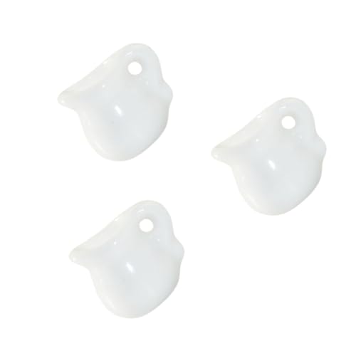 Garneck 3 Stück Mini-Milchkännchen für kinderspielzeug spielzeuge für Dollhouse Accessories Toys for Mini-Soßenkrüge aus Porzellan Mini-Krüge aus Keramik Weiß von Garneck