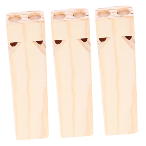 Garneck 3 Stück Orff Musikspielzeug Noisemaker Musikpfeife kleines Pfeifenspielzeug Zugpfeife für Musikspielzeug für Kleinkinder Zugzubehör für hölzern Beige Garneck 3 Stück Orff Musikspielzeug Noisemaker Musikpfeife kleines Pfeifenspielzeug Zugpfeife für Musikspielzeug für Kleinkinder Zugzubehör für hölzern Beige von Garneck