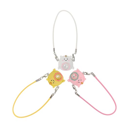 Garneck 3 Stück Puppen Umhängetasche Teiliges Zubehör für Puppenhäuser Niedliche Einhorn Designs und Perfektes Fotografie Accessoire für Miniaturwelten von Garneck